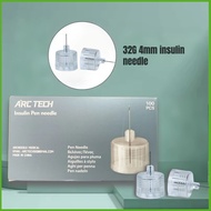 Primes Disposable Insulin Pen Needles | 4mm 32G / 4mm 32G / 4mm 32G | Sterile | 100pcs