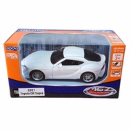 Jual Apolo MSZ 2021 Toyota GR Supra Putih Skala 1:38 Murah