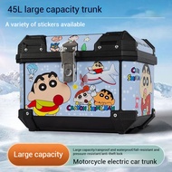 45L large capacity top box motorcycle  waterproof  Motorcycle Storage Box