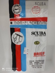 SCUBA BRAND BRIEF WHITE S,M,L,XL