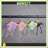 GSWLTT Checkered Cloak, 10~15cm Cotton Stuffed Doll Doll Clothes, Kawaii Checkered|Outfit 15cm Cotto