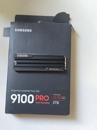 最新 PCIe 5.0 - Samsung 三星 9100 PRO PCIe 5.0 x4 NVMe M.2 2280 SSD with Heatsink 2TB