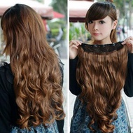 Fashion Wigs Long Hair Extension Curl Wavy Stylish Wigs Long Women Hair E7n0