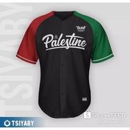 HITAM WHITE Palestine BASEBALL JERSEY Đen & Trắng Chất lượng cao Sản phẩm mới 2024.