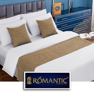 Bed Runner / Selendang Kasur Wood By Romantic Standard Hotel Minimalis