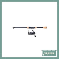 SHIMANO Reel and Rod Set Buena Vista Combo S56L/S60ML Gray/Black