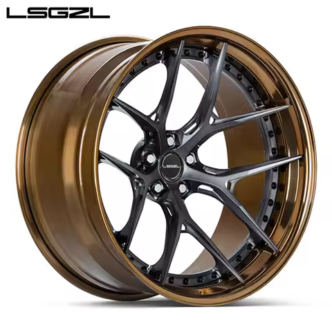 Hot-selling Custom 2 Piece Forged Wheel 20 22 24 26 Inch Wheel Sport Jante 5x130 5x114.3 5x120 Passe
