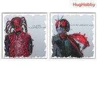 [2 Pieces For Sale] New Ichiban Kuji Shin Kamen Rider Prize D: Canvas Board "Kamen No.2 & Kumo Augme
