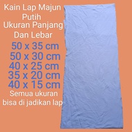 BAYAR DI TEMPAT - Lap Kain Majun Kiloan / Kain Lap Majun Putih Kiloan Murah / Kain Majun Kiloan / Ka