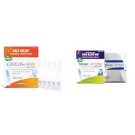 Boiron ColdCalm Baby Single-Use Drops for Cold Symptoms Relief - 30 Count & SleepCalm Kids Liquid Do