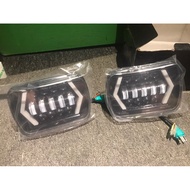 7x6 inch high powered LED 2x headlights headlight x2