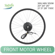 【hot】☂♝ 36V-48V 350W Front Motor Ebike Conversion 20 24 26 28 700C Electric Hub