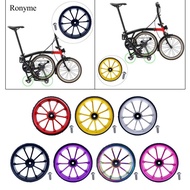 Ronyme Folding Bike EZ Wheel Replacement Part 3.94" Aluminum Alloy Compression Wheel