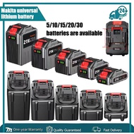 MOTIS 21V Battery Power Tool Lithium Battery 2Ah 4Ah 6Ah 8Ah 12Ah For Makita TASK KEELAT