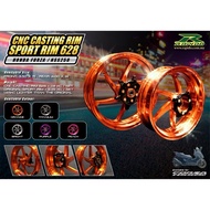 RAPIDO 628 HONDA FORZA NSS250 CNC CASTING SPORT RIM ORANGE BRIGHT PURPLE PEACH TITANIUM SILVER GREY