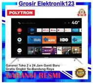 Led Tv Polytron Smart Tv Android 40" 40 Inch Pld 40Ag9953 Bandung