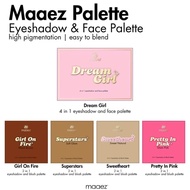 Maaez- EYESHADOW & FACE PALETTE