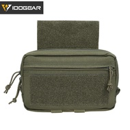 IDOGEAR Belt Bag Multi-functional Drop Pouch for Vest Dual-purpose Hook&loop Lightweight Sundries Po