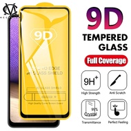 9D Full Screen Protector Tempered Glass Oppo Reno4 SE Reno2 Z Reno4 Reno5 Reno6 Z Reno5 F Reno5 K Reno A Reno5 Lite 5G F7 F3 F9 F11 F17 Pro F19 Pro+ 5G F15 9H Hard Screen