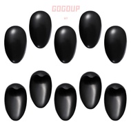 GOGUVO 2Pcs Hair Dying Ear Covers, Plastic Waterproof Ear Protector Cover Caps,  Earmuffs Baby Bath 