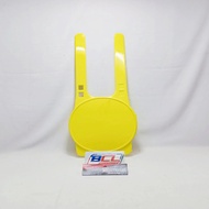 Classic Yellow Crossbone Brand Classic Number Plate