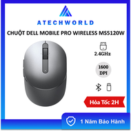 Chuột Không Dây Dell Mobile Pro Wireless MS5120W Titan Gray - Hàng Chính Hãng - BH 1 năm - Có Xuất V