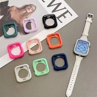 Cover for apple watch Ultra 8 7 6 SE 49MM 45MM 44MM 42MM case for apple watch bumper series 41MM 40MM 38MM 5 4 3 2 1 candy color TPU protector case