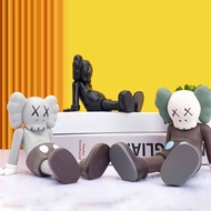 KAWS Anime Figure XX Eyes Lying Posture PVC Action Figures Model Toys Decoration For Room
