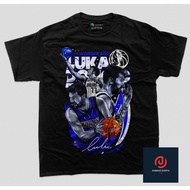 NBA - Luka Doncic T-Shirt - Shirt - T-Shirt - Basketball T-Shirt - Cotton Combed 24s