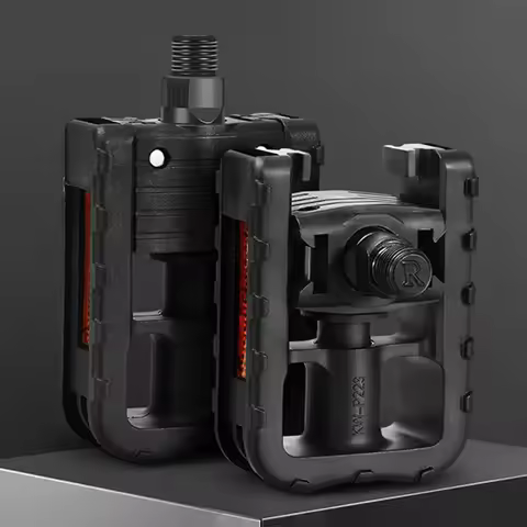 Bicycle Folding Pedal Universal Bicycle Platform Pedal with Reflector Mountain Road Bike Pedal for F