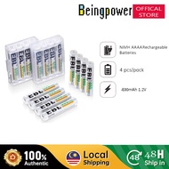 EBL Rechargeable Batteries AAAA 400mAh 4pcs Original NiMH Battery For Radios Toy Camera Headphone Fl