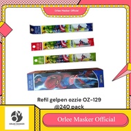 Refill gel PEN 0.5mm ozzie Brand Contains 20pcs motif Girls And Boys, REFILL gel PEN