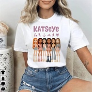 Katseye Top Tee - '00s J-Fashion Aesthetic Alternative Jojifuku Cute T-Shirt