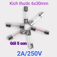 Fuse Tube 6x30mm- 2A250V