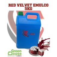 5KG RED VELVET EMULCO | COLORED RED VELVET FLAVOR 5KG HALAL