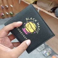 Nice, simple, do4, nice, black canvas wallet for men
