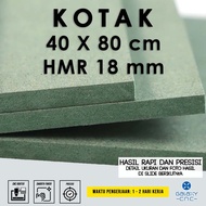 HIJAU 40 x 80 cm box - HMR 18 mm - HMR Board Green MDF Board/