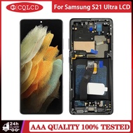 AMOLED For Samsung S21 Ultra 5G LCD G998 G998B G998U Display Touch Screen Digitizer Assembly Replace