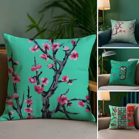 Vaporwave Arizona Iced Tea Aesthetic Pillow Case Anti-dustmite Pillowcase Invisible zipper silky sho