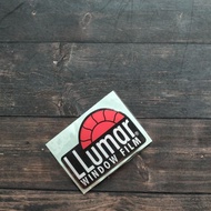 Llumar sticker emblem sticker