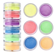 6pcs Pearlescent Powder Resin Pigment Mica Mineral Powder Dye for DIY Epoxy Resin Jewelry Making Nai