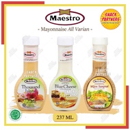 MAESTRO Mayonnaise Botol 237 ML - Saos Saus Mayonaise Mayones Pedas