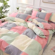 BEDSHEET WITH COMFORTER SET 3 IN 1 / 5 IN 1 MALAYSIAN PRODUCT