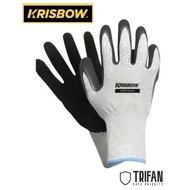 Krisbow Glove HPPE Nitrile Cut Resistant Level 5, EN 388 standard