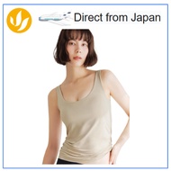 JAPAN PATENTED 24HRS Bra Padded Silky Tank Top ｜ Quick-dry Anti-Sagging Up Fit Sleep BAMBI WATER
