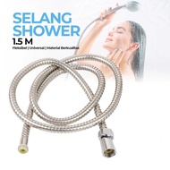 Selang Pipa Shower Panjang 15M 150cm 1/2 Inch Drat Universal Kamar Mandi Kloset WC Toilet Bathroom S