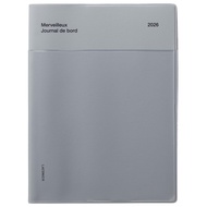 Laconic Planner 2026 B6 Weekly Pocket Gray LYS08-210GY-2 (Starts September 2025)