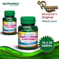 Complete Multivitamins dan Minerals Nutrimax 30  60 Tablet