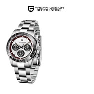 Pagani Design Jam Tangan Lelaki Men's Stainless Steel Chronograph Quartz Watch PD-1676