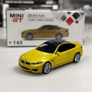 Mini GT M4 Austin Yellow Metallicbmw